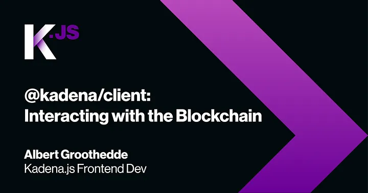 The Kadena.js team has created a library that allows Javascript/Typescript users to easily interact with the Kadena Blockchain by generating types based on your smart contract.